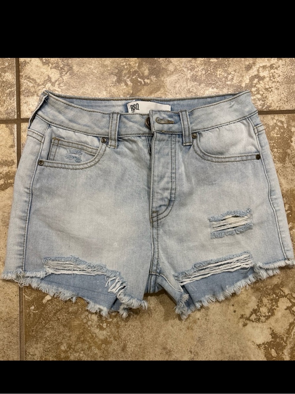RSQ Light Denim Shorts